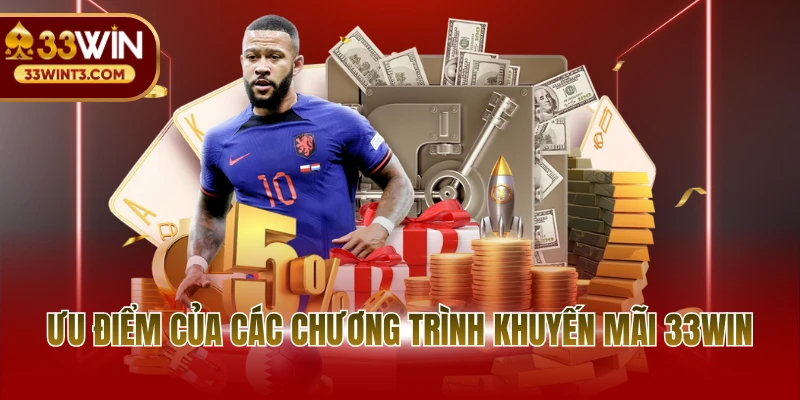 Khuyến mãi 33WIN 1 Ưu điểm của các chương trình khuyến mãi 33WIN